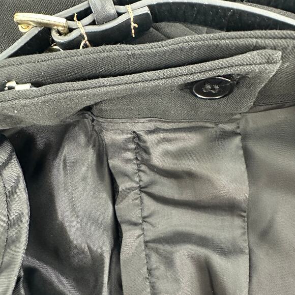 Reiss Joanne Tailored Slim Fit Trousers Career Pants Black Mid Rise Womens US 4 - Picture 10 of 14